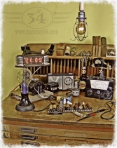 vintage Nixie klok Nummer34.com